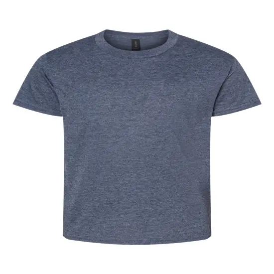 Gildan&reg; Softstyle Youth Short Sleeve Crew-Neck T-Shirt Sport grey {7}