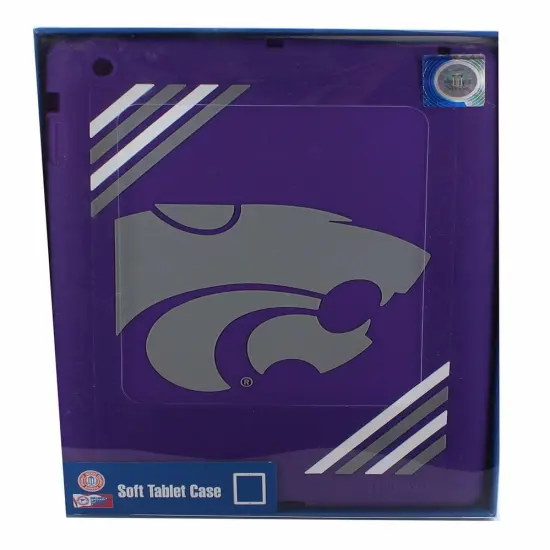 Kansas State University Wildcats NCAA iPad Soft Silcone Tablet Case {1}