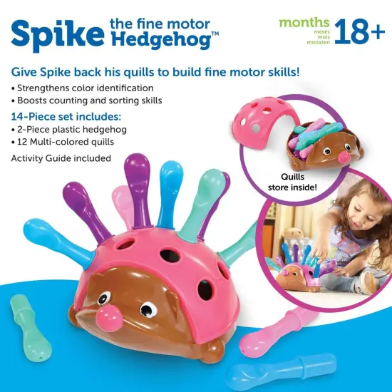 Spike The Fine Motor Hedgehog&reg; Pink {4}