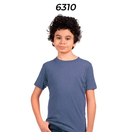 Next Level&reg; Youth Triblend Crewneck Short Sleeve T-Shirt Vintage turquoise {3}