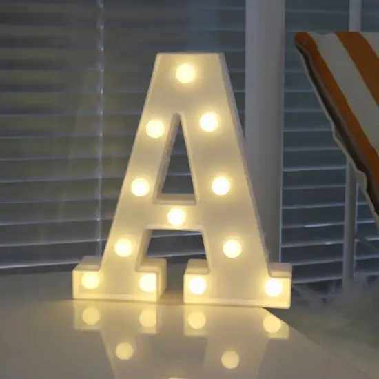 LED Light-Up Alphabet Letter {4}