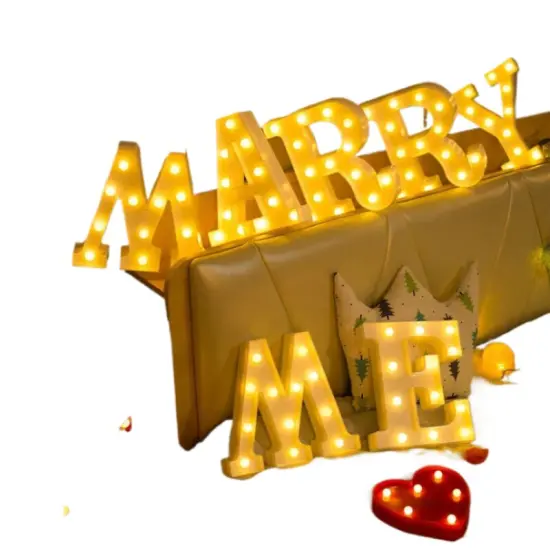 LED Light-Up Alphabet Letter {1}