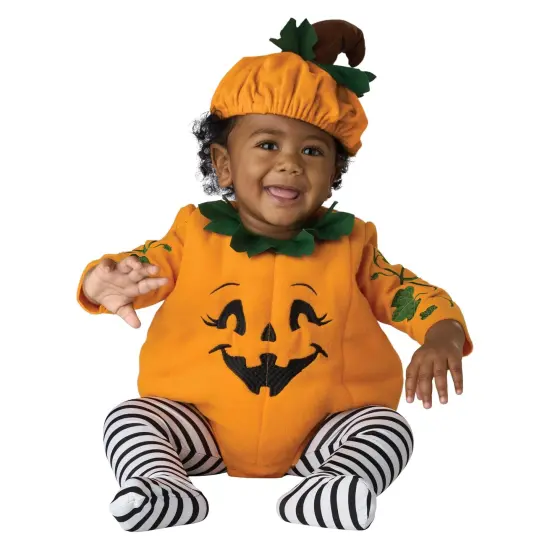 Precious Pumpkin Infant Costume {2}