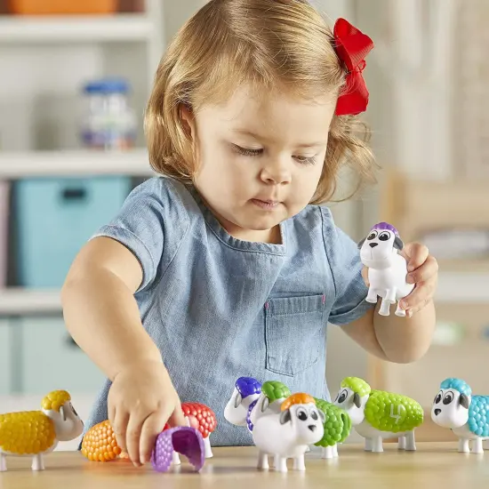 Snap-N-Learn Counting Sheep - 20 Pieces, Ages 18+ Months Toddler Learning Toys, Counting and Sorting Toys, Farm Animals Toys for Kids {3}