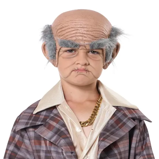 Old Cue Ball Child Costume Kit | Beige {3}