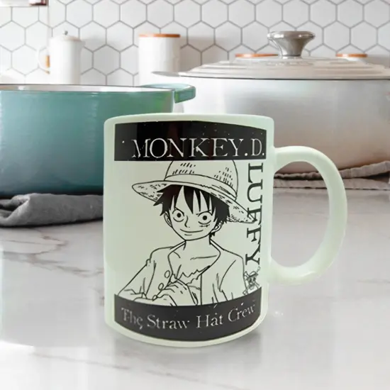 One Piece Luffy the King of the Pirates 12oz Ceramic Mug {4}