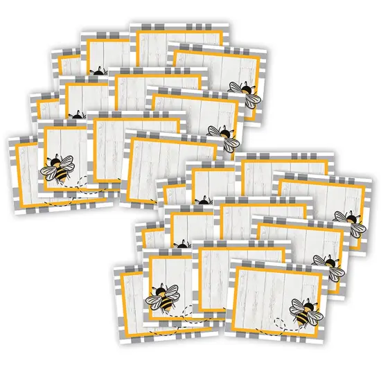 The Hive Self-Adhesive Name Tags, 40 Per Pack, 6 Packs {1}
