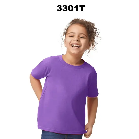 Rabbit Skins&reg; Toddler Cotton Jersey Crew Neck Short Sleeve Tee - 3301T Lavender {3}