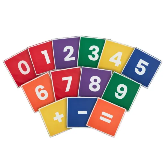 Hop to It Math Mats, Flexible Seating, 13-Piece Assorted {1}