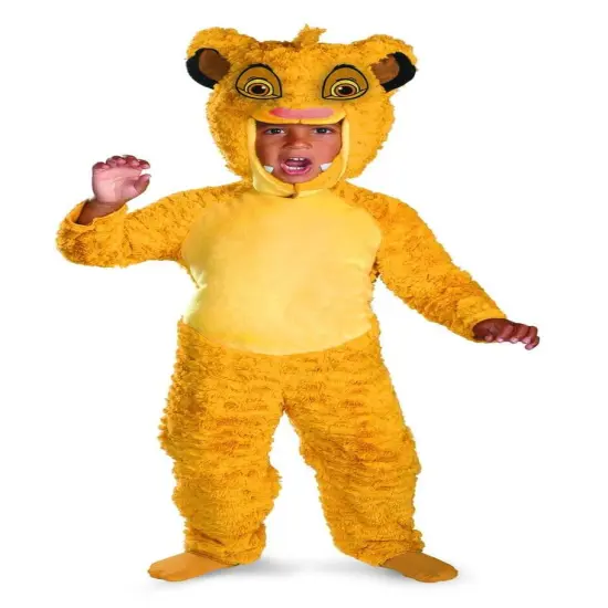 Disney The Lion King Simba Deluxe Plush Costume Child {1}