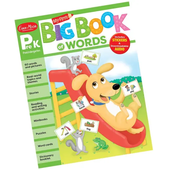 My First Big Book of Words, Grade PreK {3}