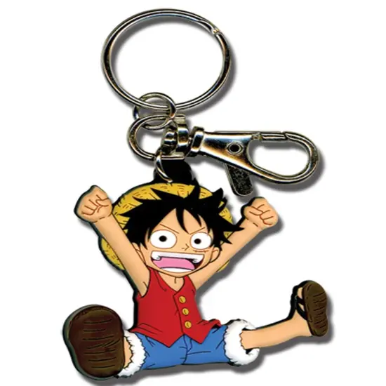 One Piece: SD Luffy PVC Keychain {1}