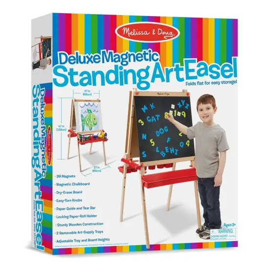 Deluxe Magnetic Standing Art Easel {1}