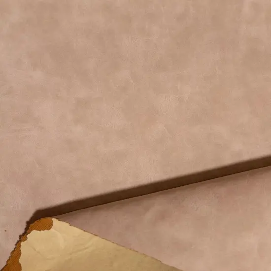 Kitcheniva Suede Vinyl Fabric Faux Leather Self Adhesive 52" Dirt {1}