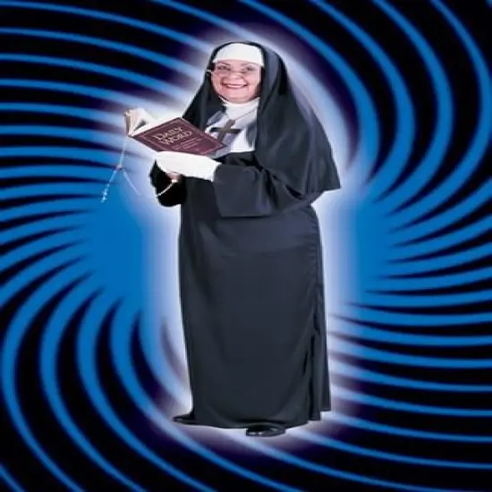 Nun Costume Adult Plus Size {1}