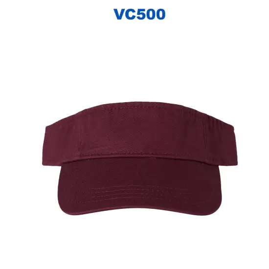 Valucap&reg; Classic Bio-Washed Visor Navy {3}