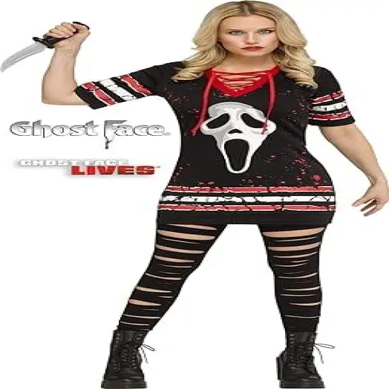 Ghost Face Dress Adult Costume {3}