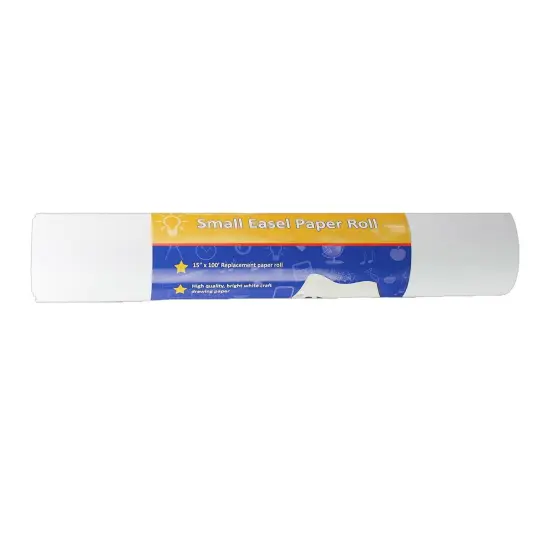 Small Replacement Roll of Drawing Paper, 15" W X 100' L {2}