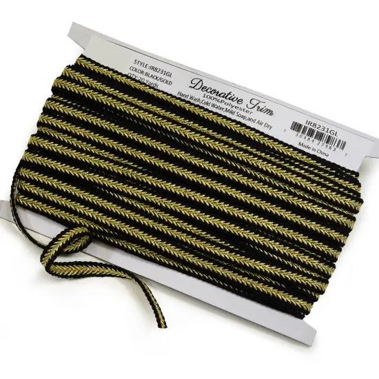 20 yards of Ares 3/8" Metallic Braid Trim | 20 yard cut Silver {3}