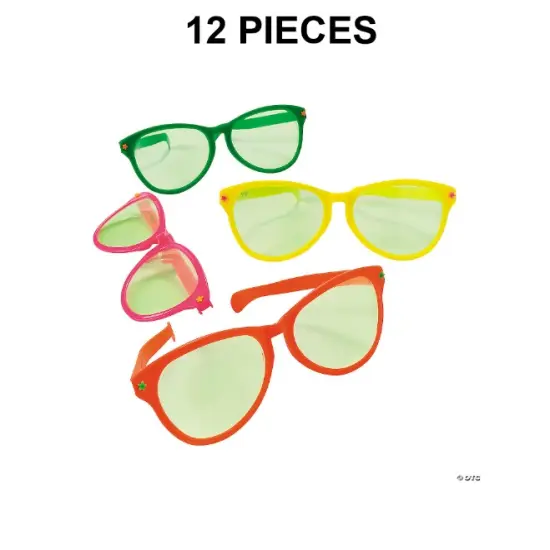 Jumbo Fun Sunglasses 12 Pc. {1}