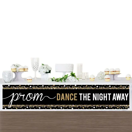 Big Dot of Happiness Prom - Prom Night Party Decorations Party Banner {4}