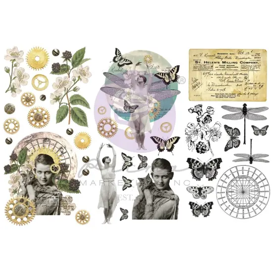 Finnabair Mini Transfers 6"X12" 3/Sheets-Fairy Land {1}