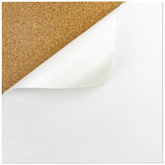 Hygloss Cork Sheets Self-Adhesive 2mm Thick 2/Pkg-8.5"X11" {3}