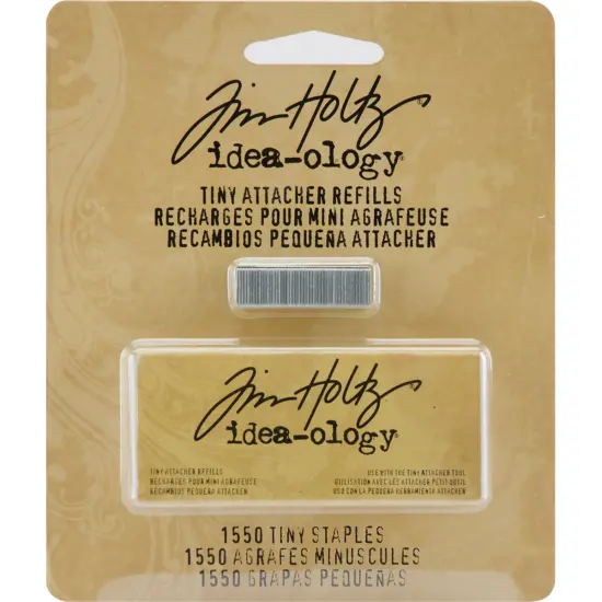 Idea-Ology Tiny Attacher Refill Staples .25"-1550/Pkg {1}