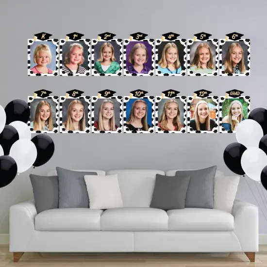 Big Dot of Happiness Hello College Graduation 8 x 10 inches K-12 School Photo Holder - DIY Party Decor - Picturific Display {3}