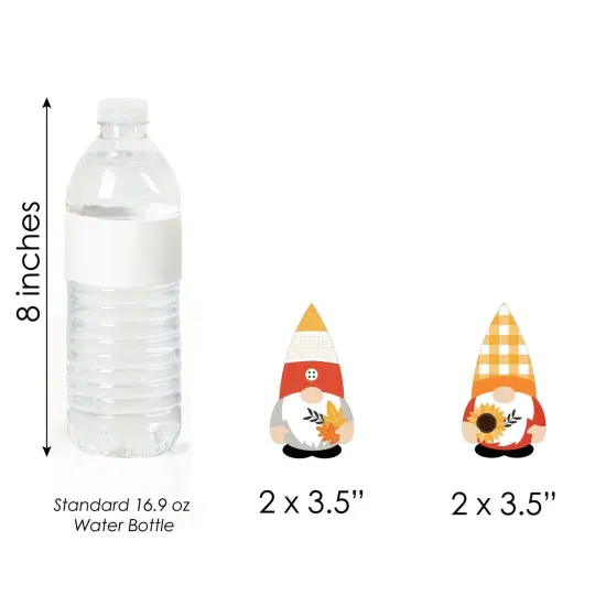 Big Dot of Happiness Fall Gnomes - DIY Shaped Autumn Harvest Party Cut-Outs - 24 Count {7}