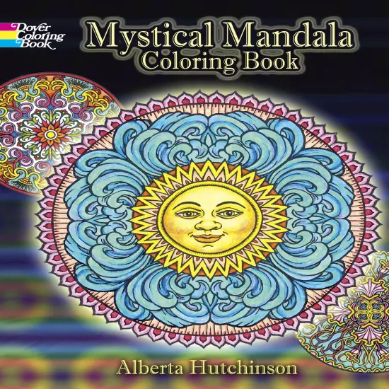Mystical Mandala Coloring Book-Softcover {1}