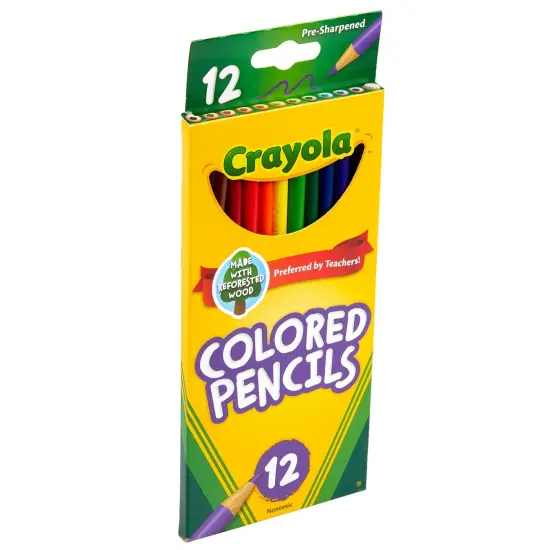 Crayola Colored Pencils-12/Pkg Long {2}