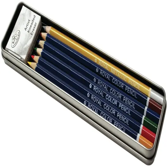 Royal & Langnickel(R) Drawing Art Set W/Tin {2}