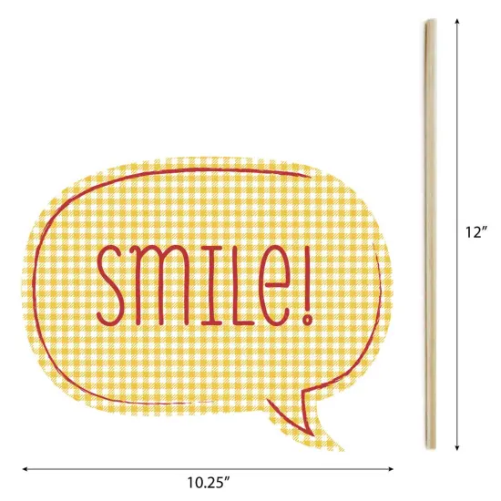 Big Dot of Happiness Family Reunion - Photo Booth Props Kit - 20 Count {7}