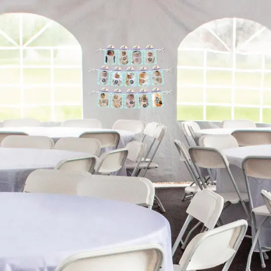 Big Dot of Happiness 1st Birthday Let&rsquo;s Be Mermaids - DIY First Birthday Party Decor - 1-12 Monthly Picture Display - Photo Banner {4}