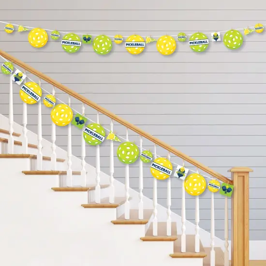 Big Dot of Happiness Let&rsquo;s Rally - Pickleball - Birthday or Retirement Party DIY Decorations - Clothespin Garland Banner - 44 Pieces {3}