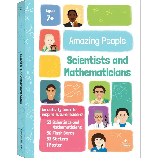 Amazing People: Scientists and Mathematicians Activity Book {1}
