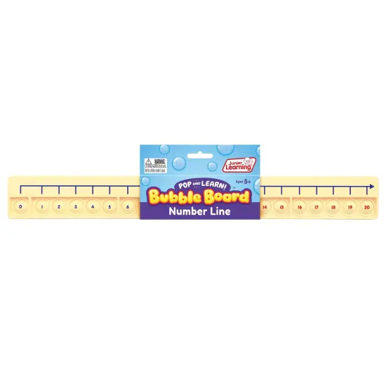 Number Line Pop and Learn&trade; Bubble Board {1}