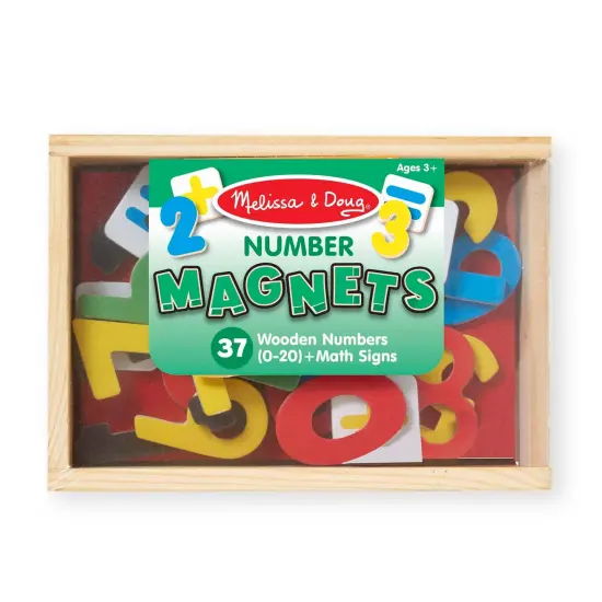 Magnetic Wooden Numbers {5}