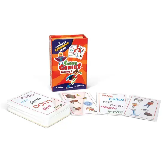 Super Genius&trade; Reading 1 Game, Pack of 2 {2}