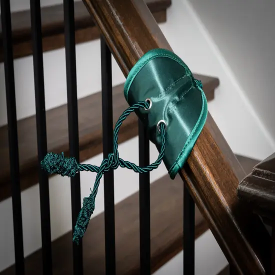 Banister Protecting Garland Ties (3 Pack - Green) {4}