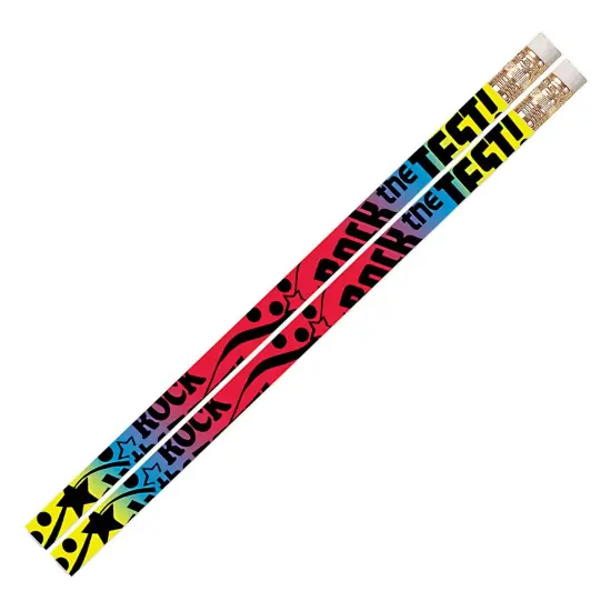 Rock The Test Motivational Pencils, Pack of 144 {1}