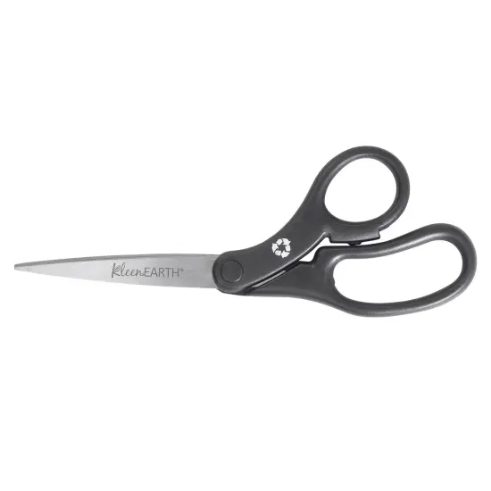 KleenEarth&reg; Basic 8" Scissors, Bent, Pack of 6 {2}