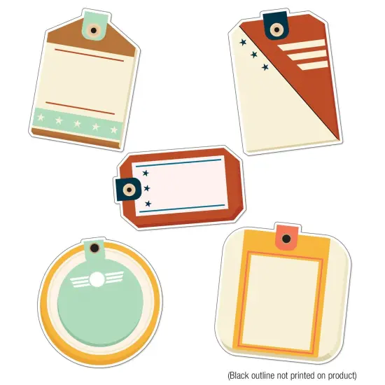 Let's Explore Travel Tags Cut-Outs, 36 Per Pack, 3 Packs {3}