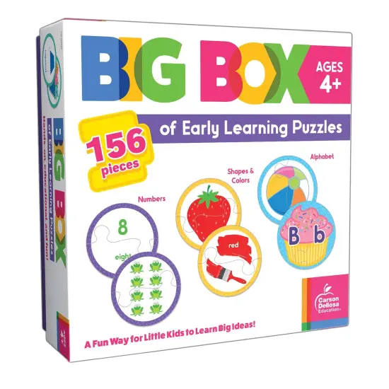 Big Box of Early Learning Puzzles {3}