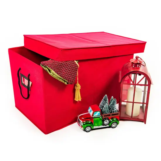 Multi Use Christmas Decoration Storage Box {1}