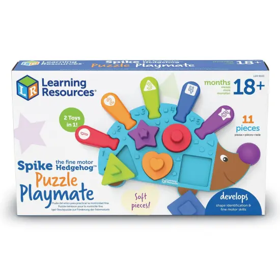 Spike the Fine Motor Hedgehog&reg; Puzzle Playmate {4}