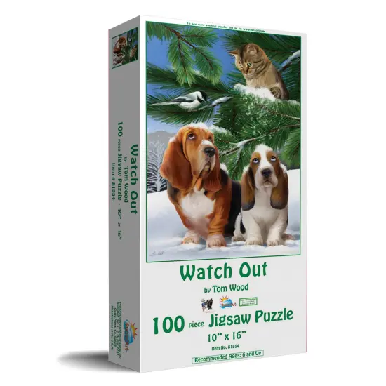 Sunsout Watch Out 100 pc Jigsaw Puzzle 81554 {3}