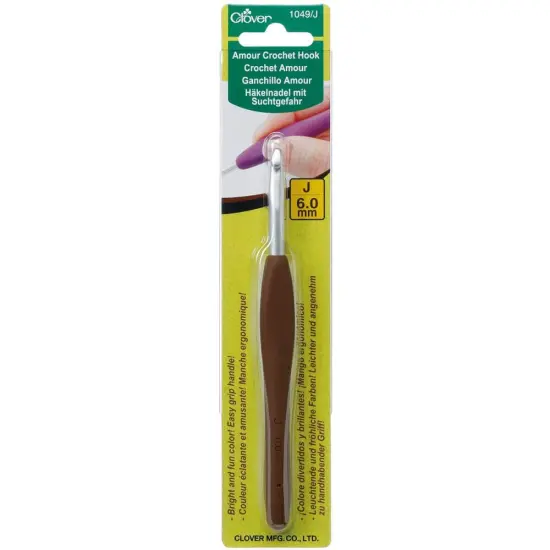 Clover Amour Crochet Hook - J / 6.0 mm {1}