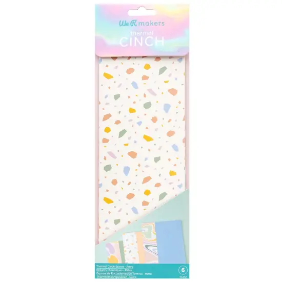 We R Thermal Cinch Binding Spine 6/Pkg-Retro {1}